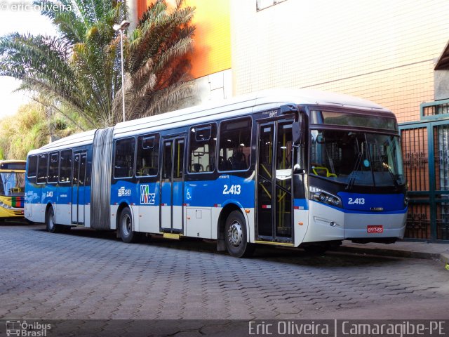 Mobibrasil São Lourenço >>> Mobi-PE 2.413 na cidade de Camaragibe, Pernambuco, Brasil, por Eric Oliveira. ID da foto: 4125860.