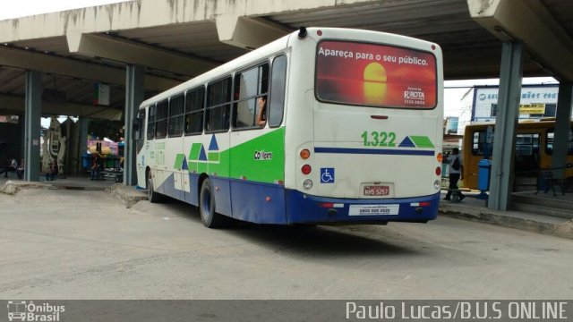 Cidade Alta Transportes 1.322 na cidade de Recife, Pernambuco, Brasil, por Paulo Lucas. ID da foto: 4126869.