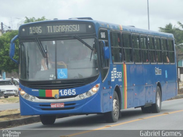 Itamaracá Transportes 1.665 na cidade de Paulista, Pernambuco, Brasil, por Gabriel  Gomes. Número da foto: #4128514.
