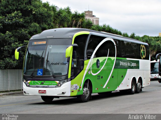 Expresso Princesa dos Campos 6441 na cidade de Curitiba, Paraná, Brasil, por André Vitor  Silva dos Santos. Número da foto: #4129624.