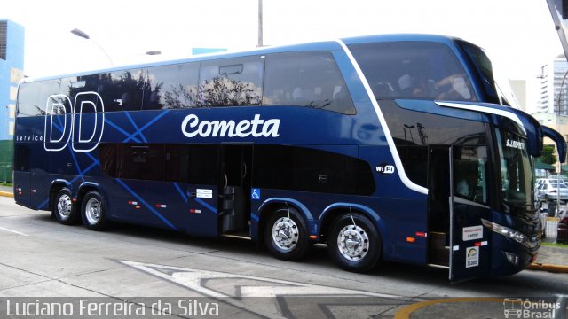 Viação Cometa 14306 na cidade de São Paulo, São Paulo, Brasil, por Luciano Ferreira da Silva. ID da foto: 4129360.