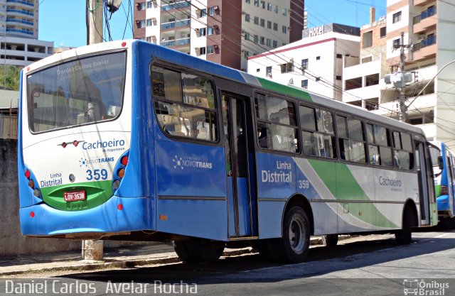 Costa Sul Transportes e Turismo 359 na cidade de Cachoeiro de Itapemirim, Espírito Santo, Brasil, por Daniel Carlos  Avelar Rocha. Número da foto: #4128864.