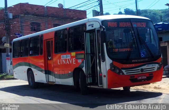 Linave Transportes A03062 na cidade de Nova Iguaçu, Rio de Janeiro, Brasil, por Carlos Eduardo Araújo dos Santos. Número da foto: #4131096.