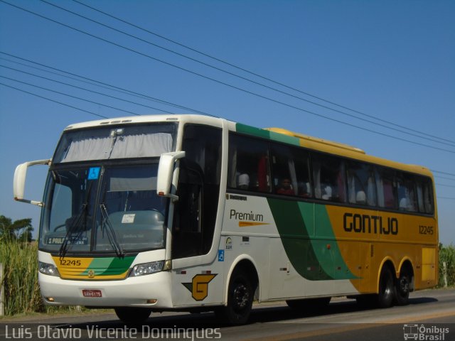 Empresa Gontijo de Transportes 12245 na cidade de Campos dos Goytacazes, Rio de Janeiro, Brasil, por Luis Otávio Vicente Domingues. Número da foto: #4131514.