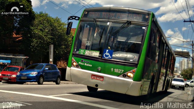 Viação Santa Brígida 1 1827 na cidade de São Paulo, São Paulo, Brasil, por Asprilla Matheus. Número da foto: #4129763.