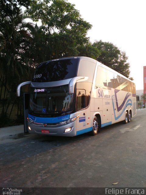 Santos Turismo 5080 na cidade de Santos, São Paulo, Brasil, por Felipe França. Número da foto: #4131388.
