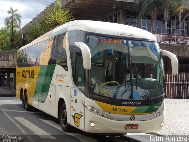 Empresa Gontijo de Transportes 18370 na cidade de Belo Horizonte, Minas Gerais, Brasil, por Fabri Ferreira. ID da foto: 4131307.