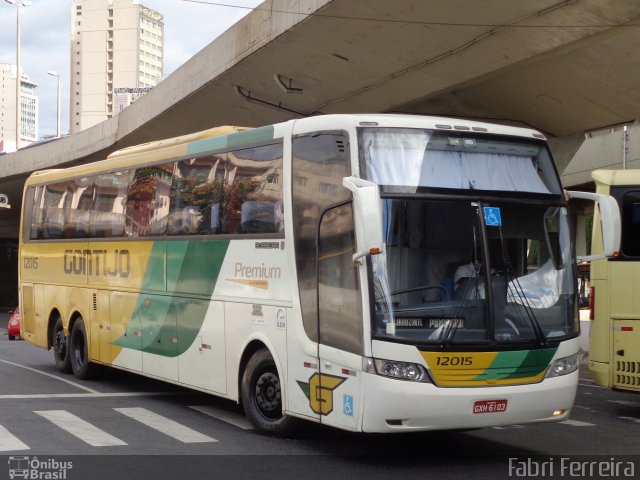 Empresa Gontijo de Transportes 12015 na cidade de Belo Horizonte, Minas Gerais, Brasil, por Fabri Ferreira. ID da foto: 4131267.