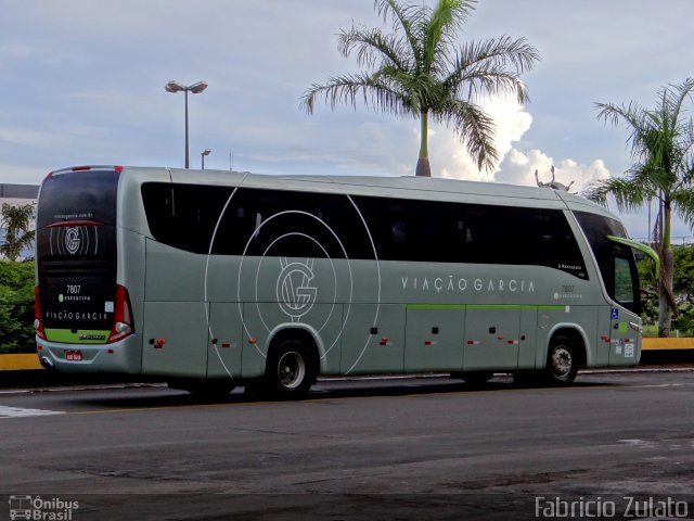 Viação Garcia 7807 na cidade de Londrina, Paraná, Brasil, por Fabricio do Nascimento Zulato. ID da foto: 4130450.