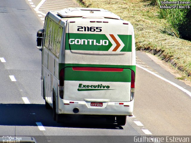 Empresa Gontijo de Transportes 21165 na cidade de Atibaia, São Paulo, Brasil, por Guilherme Estevan. ID da foto: 4131090.