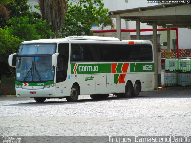 Empresa Gontijo de Transportes 11625 na cidade de Eunápolis, Bahia, Brasil, por Eriques  Damasceno. Número da foto: #4132981.