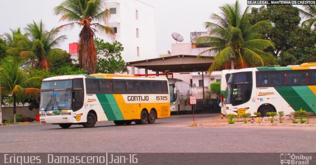 Empresa Gontijo de Transportes 15725 na cidade de Eunápolis, Bahia, Brasil, por Eriques  Damasceno. Número da foto: #4132977.