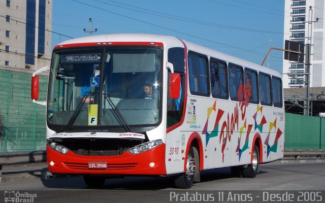 Play Bus Turismo 3090 na cidade de São Paulo, São Paulo, Brasil, por Cristiano Soares da Silva. Número da foto: #4131809.