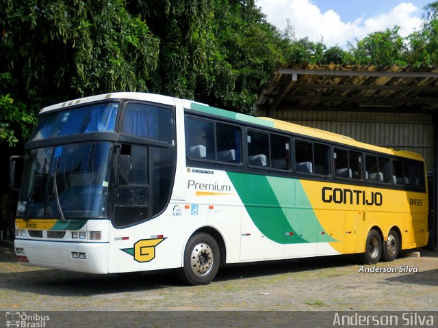 Empresa Gontijo de Transportes 11455 na cidade de Belo Horizonte, Minas Gerais, Brasil, por Anderson Silva. ID da foto: 4131774.