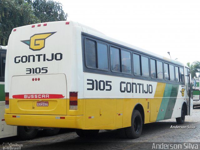 Empresa Gontijo de Transportes 3105 na cidade de Belo Horizonte, Minas Gerais, Brasil, por Anderson Silva. ID da foto: 4131777.