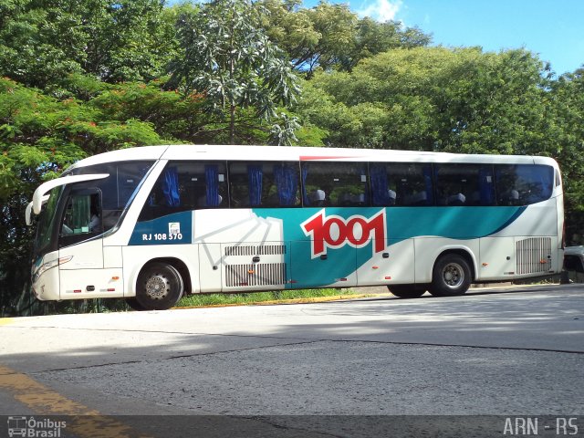 Auto Viação 1001 RJ 108.570 na cidade de São Paulo, São Paulo, Brasil, por Alexandre Rodrigo. Número da foto: #4132561.