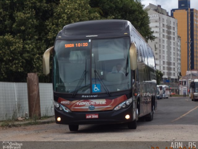 Expresso Nordeste 4890 na cidade de Curitiba, Paraná, Brasil, por Alexandre Rodrigo. ID da foto: 4132541.