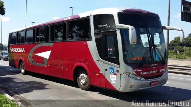 Expresso Gardenia 4220 na cidade de São Paulo, São Paulo, Brasil, por Alex Ramos Ribeiro. Número da foto: #4134789.