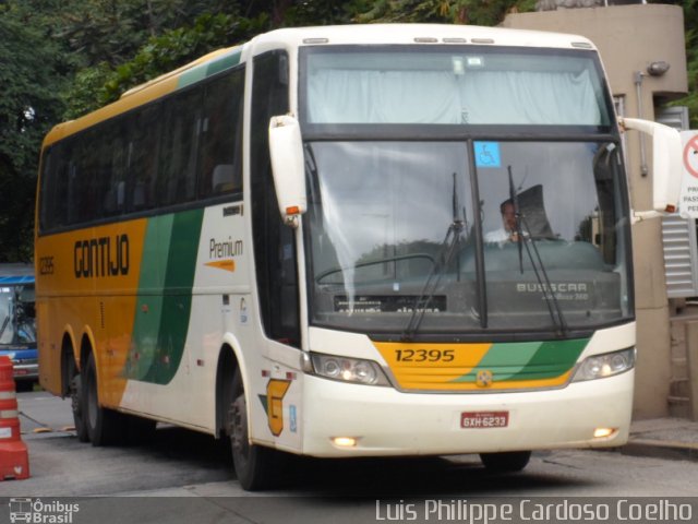 Empresa Gontijo de Transportes 12395 na cidade de São Paulo, São Paulo, Brasil, por Luis Philippe Cardoso Coelho. Número da foto: #4134330.