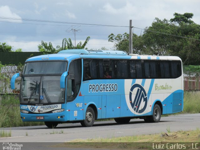 Auto Viação Progresso 6259 na cidade de Recife, Pernambuco, Brasil, por Luiz Carlos de Santana. Número da foto: #4134545.