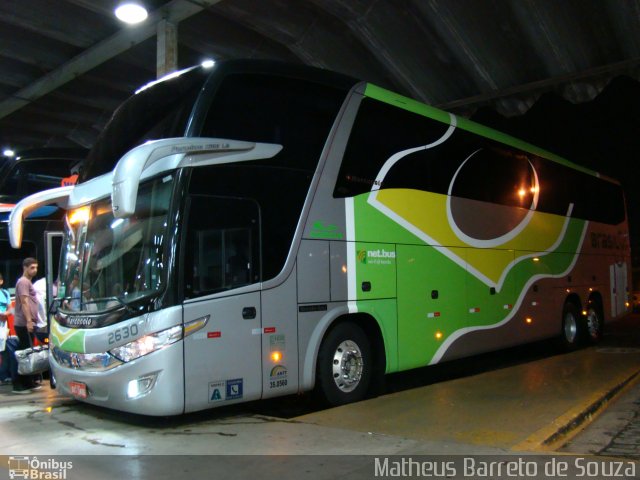 Brasil Sul Linhas Rodoviárias 2630 na cidade de Americana, São Paulo, Brasil, por Matheus Barreto de Souza. ID da foto: 4134406.