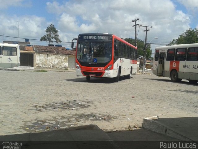 Real Alagoas de Viação 4612 na cidade de Maceió, Alagoas, Brasil, por Paulo Lucas. Número da foto: #4136285.