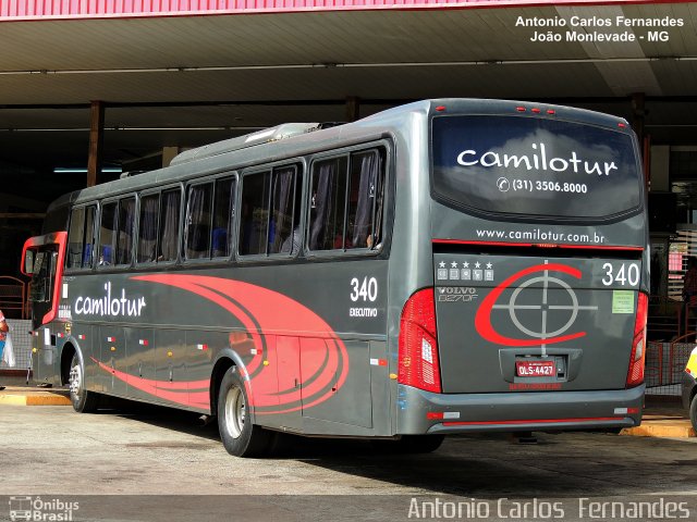 Camilotur 340 na cidade de João Monlevade, Minas Gerais, Brasil, por Antonio Carlos Fernandes. ID da foto: 4136211.