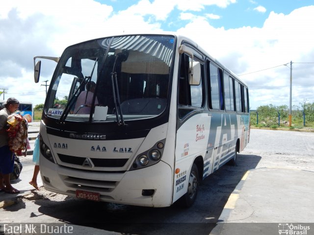 Empresa de Transportes São Luiz 0091 na cidade de Esplanada, Bahia, Brasil, por Raphael José da Silva. Número da foto: #4135863.