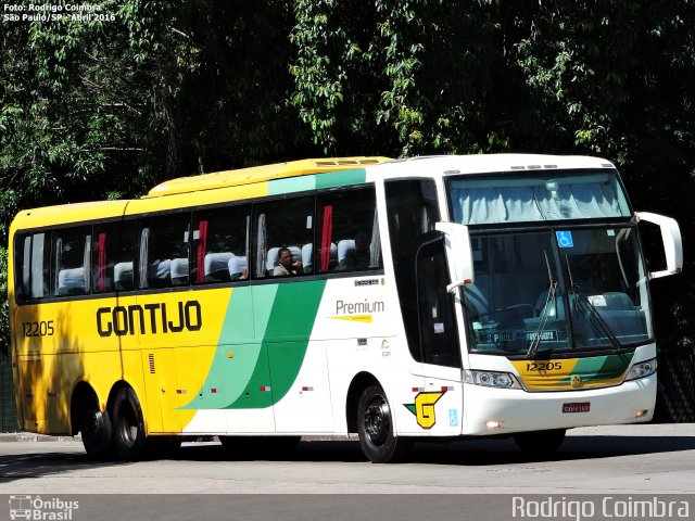 Empresa Gontijo de Transportes 12205 na cidade de São Paulo, São Paulo, Brasil, por Rodrigo Coimbra. ID da foto: 4139080.