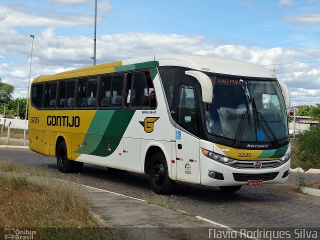 Empresa Gontijo de Transportes 3225 na cidade de Juazeiro, Bahia, Brasil, por Flavio Rodrigues Silva. ID da foto: 4137406.