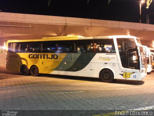 Empresa Gontijo de Transportes 12395 na cidade de Belo Horizonte, Minas Gerais, Brasil, por André Lourenço de Freitas. ID da foto: 4137716.