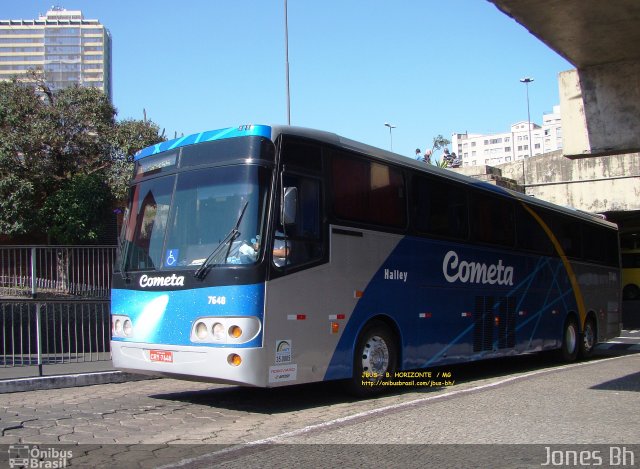 Viação Cometa 7648 na cidade de Belo Horizonte, Minas Gerais, Brasil, por Jones Bh. ID da foto: 4139073.