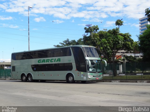 Viação Garcia 7126 na cidade de São Paulo, São Paulo, Brasil, por Diego Batista. Número da foto: #4139198.