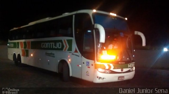 Empresa Gontijo de Transportes 14700 na cidade de Ouro Preto, Minas Gerais, Brasil, por Daniel Junior Sena. Número da foto: #4138005.