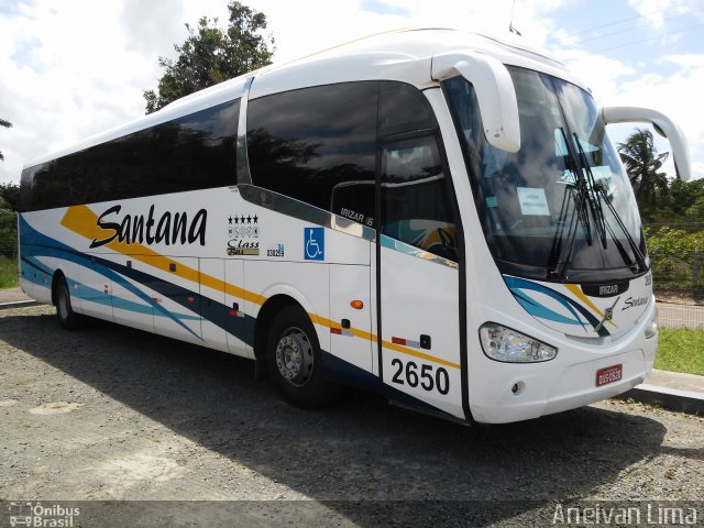 Empresas de Transportes Santana e São Paulo 2650 na cidade de Camaçari, Bahia, Brasil, por Aneivan Lima. Número da foto: #4140066.