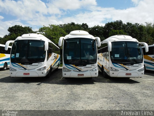 Empresas de Transportes Santana e São Paulo 2800 na cidade de Camaçari, Bahia, Brasil, por Aneivan Lima. Número da foto: #4140054.