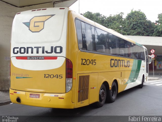 Empresa Gontijo de Transportes 12045 na cidade de Belo Horizonte, Minas Gerais, Brasil, por Fabri Ferreira. ID da foto: 4140164.