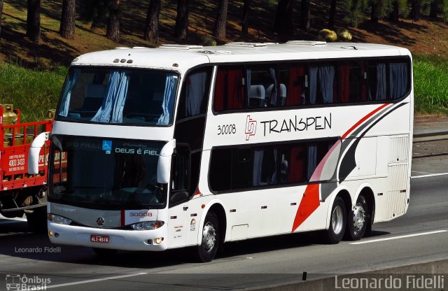 Transpen Transporte Coletivo e Encomendas 30008 na cidade de Barueri, São Paulo, Brasil, por Leonardo Fidelli. Número da foto: #4140927.