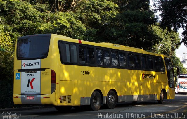 Kaissara - Viação Caiçara 15700 na cidade de São Paulo, São Paulo, Brasil, por Cristiano Soares da Silva. ID da foto: 4140169.