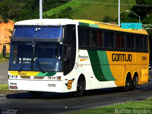 Empresa Gontijo de Transportes 15180 na cidade de Viana, Espírito Santo, Brasil, por Nathan Mendes. ID da foto: 4143543.