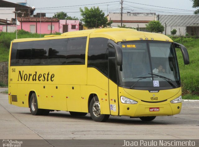 Viação Nordeste 1540 na cidade de Natal, Rio Grande do Norte, Brasil, por Joao Paulo Nascimento Silva. Número da foto: #4143315.