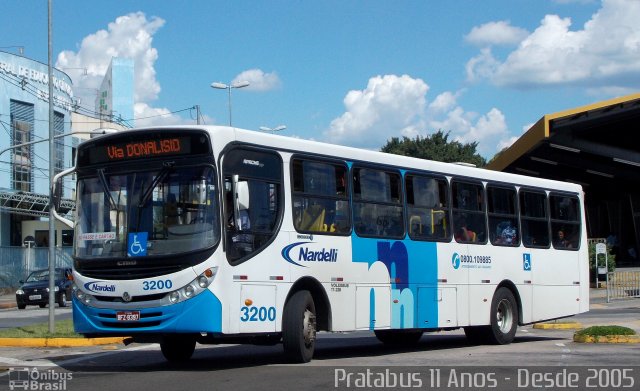 Nardelli Fretamento e Turismo 3200 na cidade de Salto, São Paulo, Brasil, por Cristiano Soares da Silva. Número da foto: #4142495.