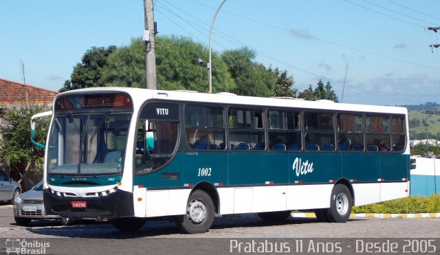 VITU - Viação Itu 1002 na cidade de Itu, São Paulo, Brasil, por Cristiano Soares da Silva. ID da foto: 4142421.