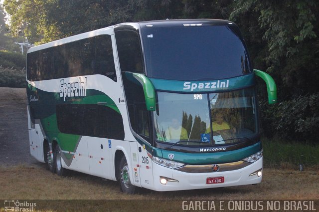 Spazzini Transportes 2015 na cidade de Ibiúna, São Paulo, Brasil, por EDUARDO - SOROCABUS. Número da foto: #4142407.