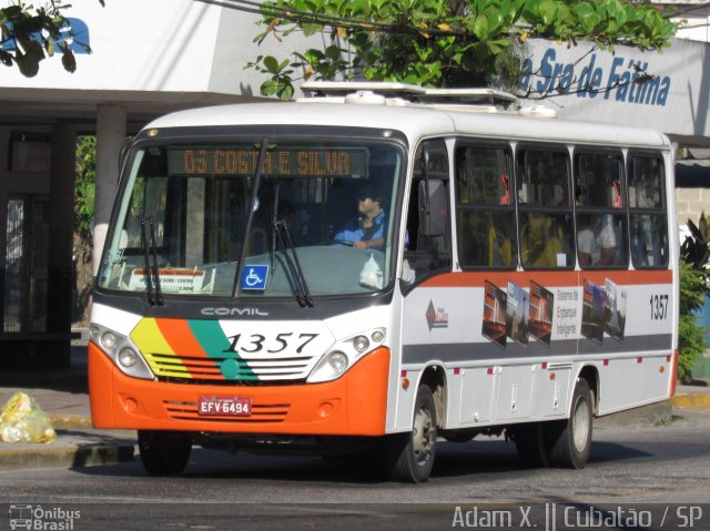 Viação Bom Jesus > VTL - Viação Trans Líder 1357 na cidade de Cubatão, São Paulo, Brasil, por Adam Xavier Rodrigues Lima. Número da foto: #4142882.
