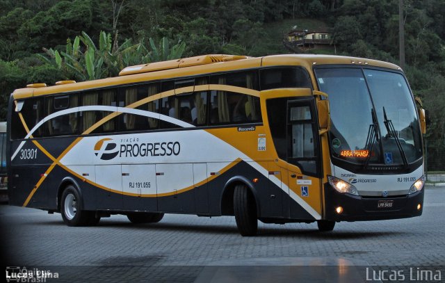 Viação Progresso 30301 na cidade de Petrópolis, Rio de Janeiro, Brasil, por Lucas Lima. ID da foto: 4143916.