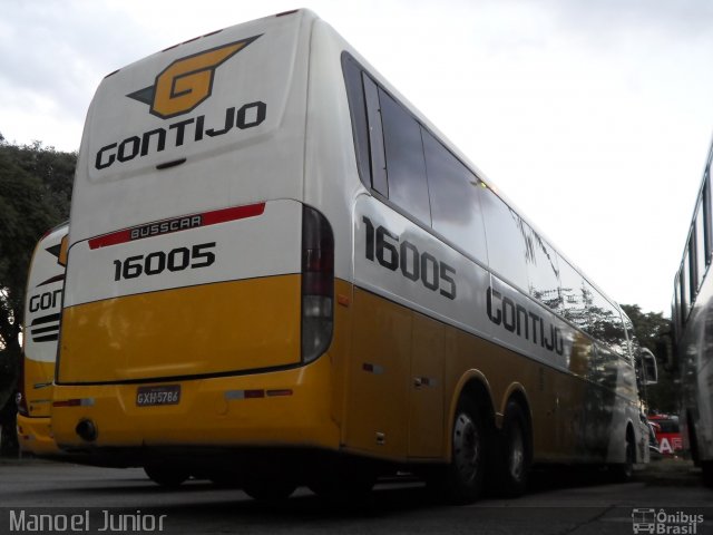 Empresa Gontijo de Transportes 16005 na cidade de São Paulo, São Paulo, Brasil, por Manoel Junior. ID da foto: 4143898.