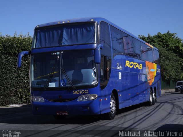 RodeRotas - Rotas de Viação do Triângulo 36100 na cidade de São Paulo, São Paulo, Brasil, por Michael  Alberto Vieira. Número da foto: #4145224.