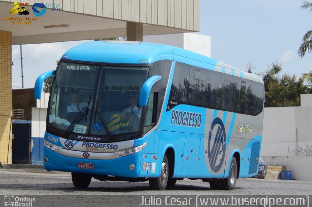 Auto Viação Progresso 6200 na cidade de Caruaru, Pernambuco, Brasil, por Julio Cesar  Barbosa Martins. ID da foto: 4146102.