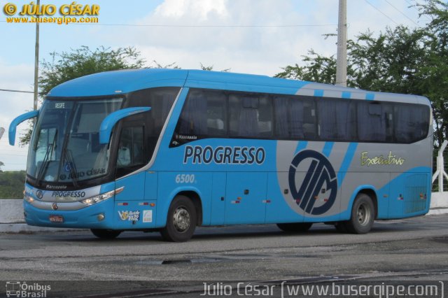 Auto Viação Progresso 6500 na cidade de Aracaju, Sergipe, Brasil, por Julio Cesar  Barbosa Martins. ID da foto: 4146126.